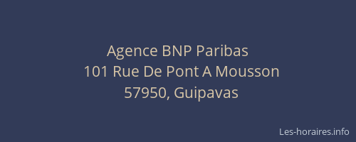Agence BNP Paribas
