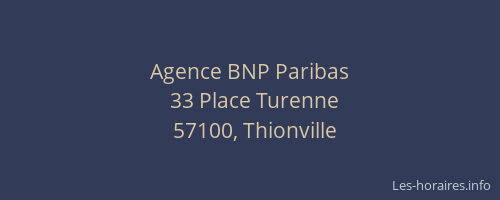Agence BNP Paribas