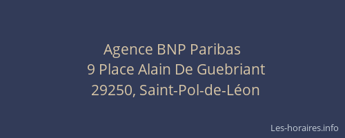 Agence BNP Paribas
