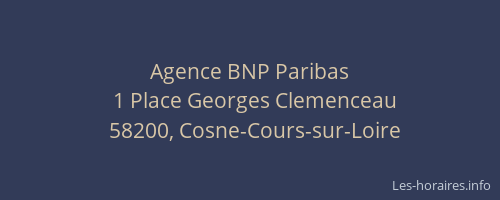 Agence BNP Paribas