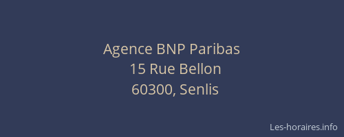 Agence BNP Paribas