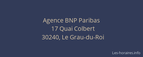 Agence BNP Paribas