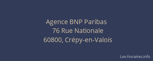 Agence BNP Paribas