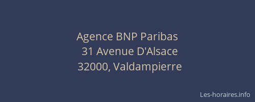 Agence BNP Paribas