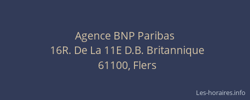 Agence BNP Paribas