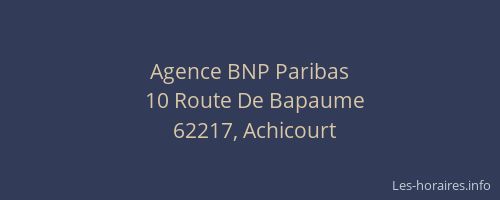 Agence BNP Paribas