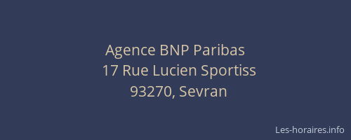 Agence BNP Paribas