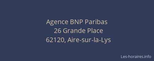 Agence BNP Paribas