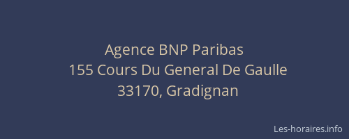 Agence BNP Paribas