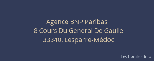 Agence BNP Paribas