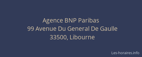 Agence BNP Paribas