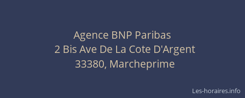 Agence BNP Paribas