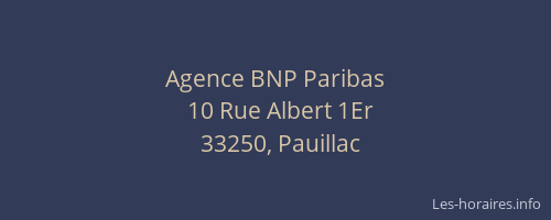 Agence BNP Paribas