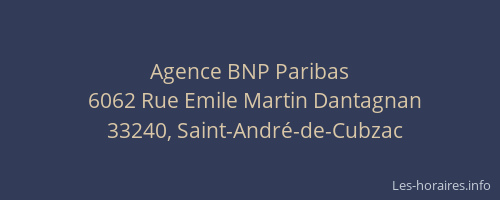 Agence BNP Paribas