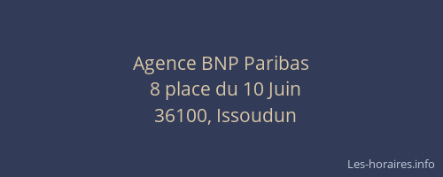 Agence BNP Paribas