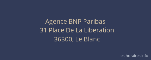 Agence BNP Paribas