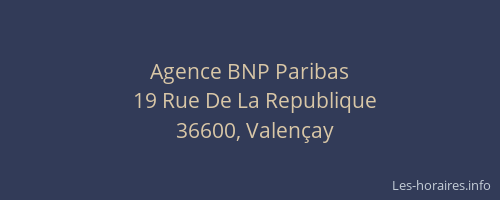 Agence BNP Paribas