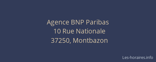 Agence BNP Paribas