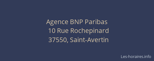 Agence BNP Paribas