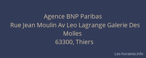 Agence BNP Paribas