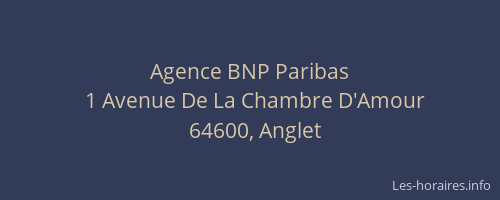 Agence BNP Paribas
