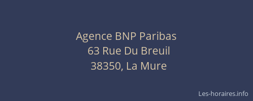 Agence BNP Paribas