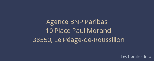 Agence BNP Paribas