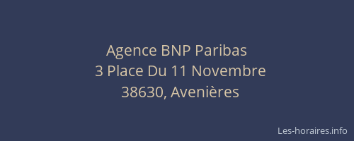 Agence BNP Paribas