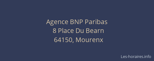 Agence BNP Paribas