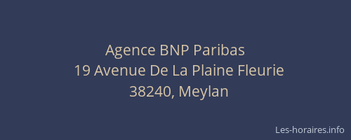 Agence BNP Paribas
