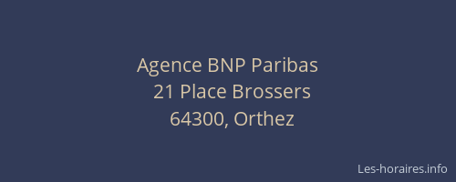 Agence BNP Paribas