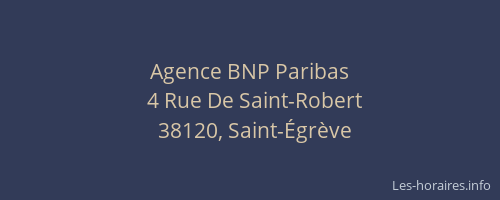 Agence BNP Paribas