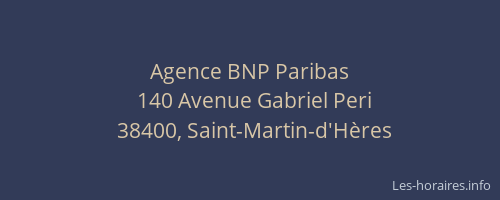 Agence BNP Paribas