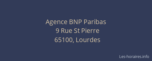 Agence BNP Paribas