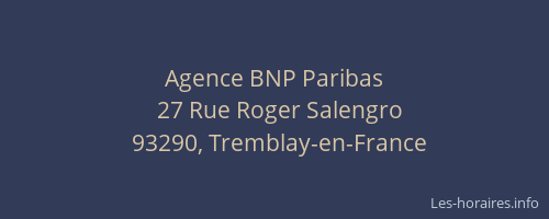 Agence BNP Paribas