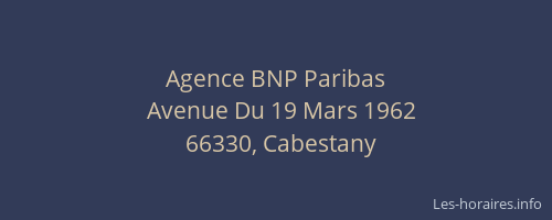 Agence BNP Paribas