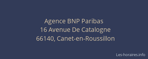 Agence BNP Paribas