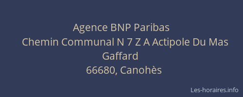 Agence BNP Paribas