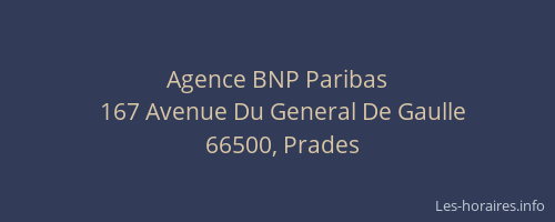 Agence BNP Paribas