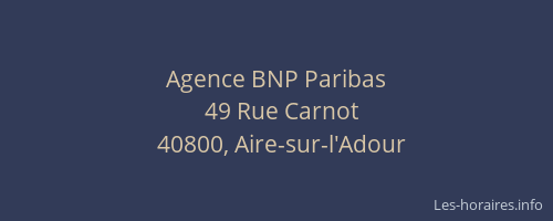 Agence BNP Paribas