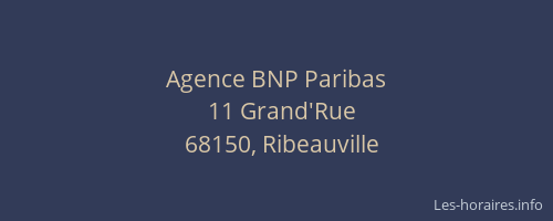 Agence BNP Paribas