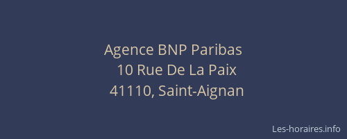 Agence BNP Paribas
