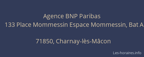 Agence BNP Paribas