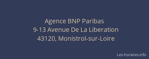 Agence BNP Paribas