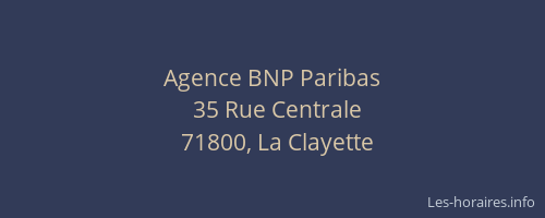 Agence BNP Paribas