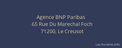 Agence BNP Paribas