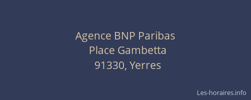 Agence BNP Paribas