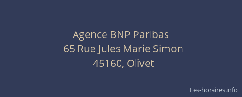 Agence BNP Paribas