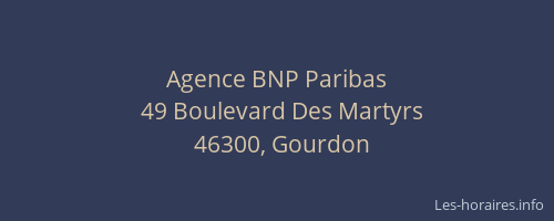 Agence BNP Paribas