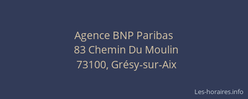 Agence BNP Paribas